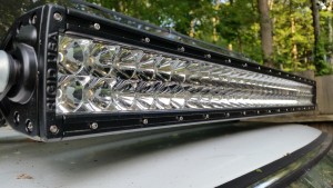 Light bar close up